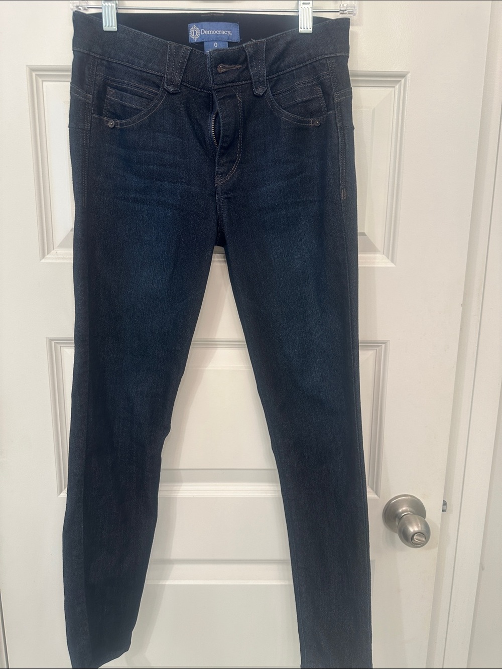 Democracy Women's Skinny Jeans in Dark Indigo